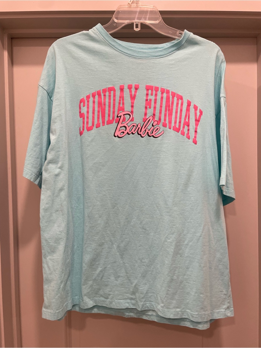 Barbie Light Aqua Graphic Tee